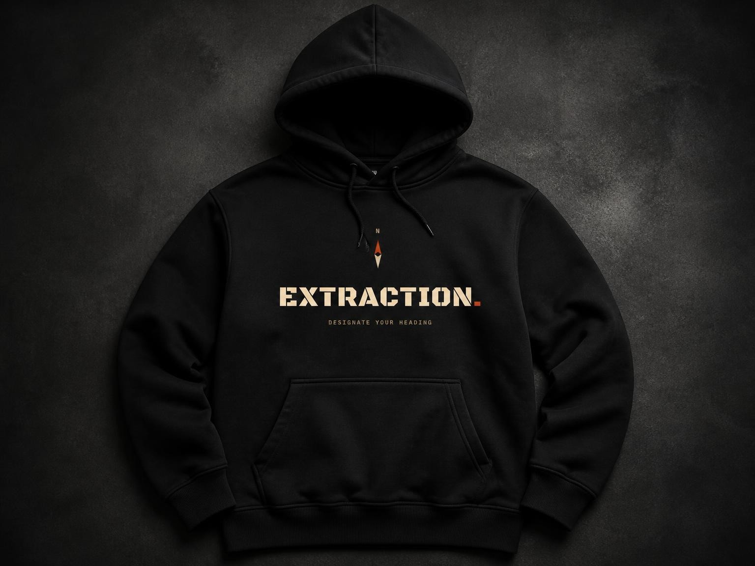 Extraction wordmark hoodie