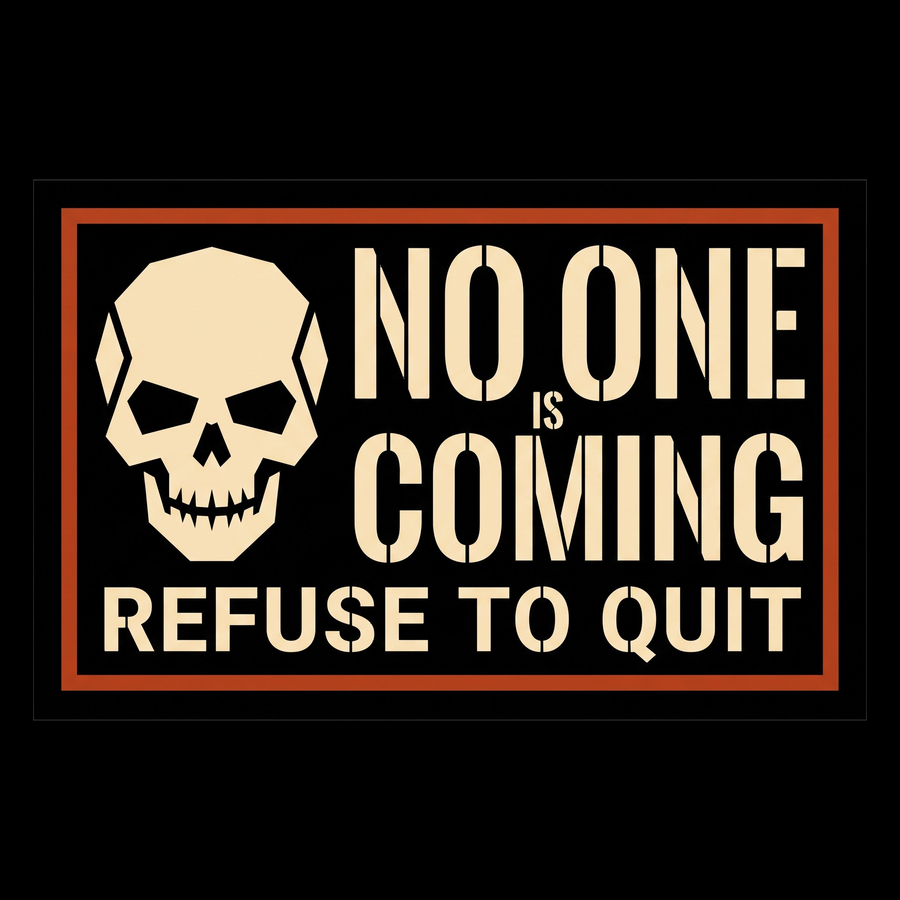 No One Is Coming morale patch